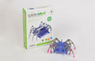 Giocattoli educativi intelligenti blu del robot DIY del ragno per i bambini