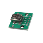 Modulo elettronico USB del sensore di Arduino PER IMMERGERE il micro adattatore capo della toppa 5P 2.54mm di USB mini