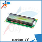 regolatore 1602 del modulo HD44780 di LCD dell'esposizione di carattere 16X2 con la lampadina di verde giallo