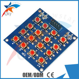 Modulo per Arduino, della matrice a punti del LED dei PWB 4 x 4 di 16 tastiere di cartello del commutatore del bottone di MCU/AVR/BRACCIO