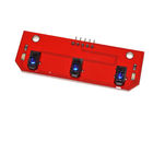 Un infrarosso rosso di 3 canali che segue il modulo CTRT5000 del sensore di Arduino con lo sbocco di fabbrica dell'indicatore del LED