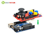 Bordo di regolatore rosso di Arduino di espansione dello schermo V1.A della leva di comando del gioco per il progetto elettronico di robotica