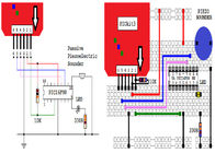 Programmatore rosso Pickit 3 del microchip per stato del bordo di regolatore di Arduino il nuovo