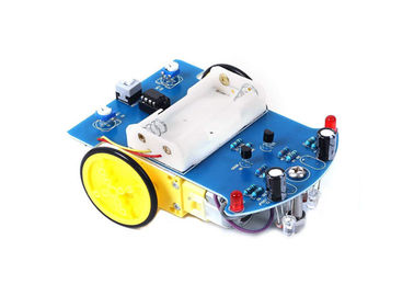D2 - 1 robot intelligente dell'automobile di Arduino, giallo/corredo dell'automobile robot di Bule Arduino