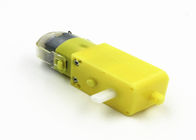 Motore giallo 3V - 6V dell'ingranaggio di CC per la Bi intelligente del robot del TT dell'automobile - rotazione di direzioni