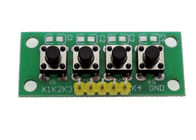 Materiale del PWB del modulo della tastiera della matrice di 4 pulsanti per il progetto OKY3530-1 di DIY