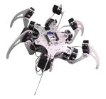 Un ragno Hexapod bionico educativo argenteo di 6 gambe del robot di Diy Arduino DOF