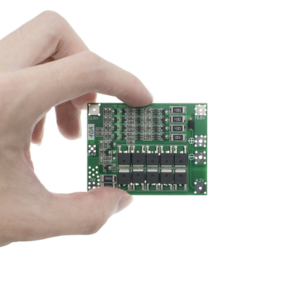 alta precisione del modulo del caricatore del bordo BMS Lipo di protezione della batteria al litio di 4S 40A