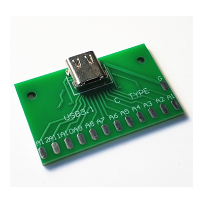 Tipo adattatore femminile di USB di colore verde di Okystar di C