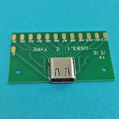 Tipo adattatore femminile di USB di colore verde di Okystar di C