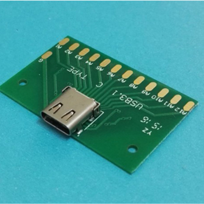 Tipo adattatore femminile di USB di colore verde di Okystar di C
