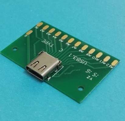 Tipo adattatore femminile di USB di colore verde di Okystar di C