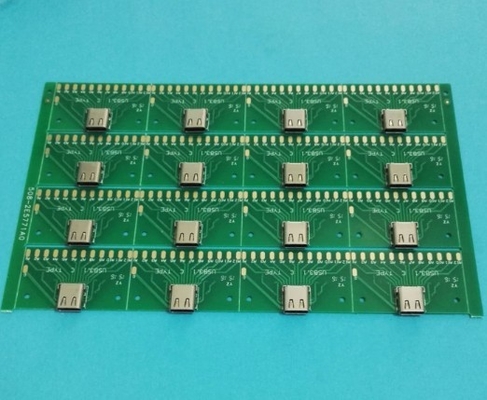 Tipo adattatore femminile di USB di colore verde di Okystar di C