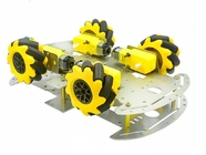 Telaio dell'automobile del robot della lega di alluminio RC con la ruota di Mecanum