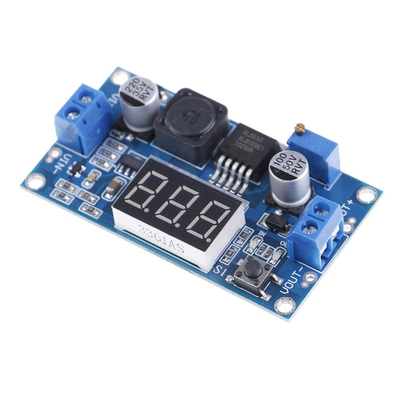 XL6009 aumentano il modulo di potere con il voltometro del LED