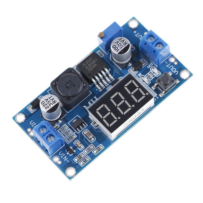 XL6009 aumentano il modulo di potere con il voltometro del LED