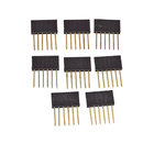 2.54mm una doratura di 6 8 10 schermi di Pin Header Connector For Arduino