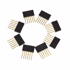 2.54mm una doratura di 6 8 10 schermi di Pin Header Connector For Arduino