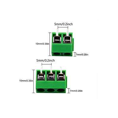 300V 16A 2 connettore TN-T03G del blocchetto terminali della vite del supporto del PWB di 3 Pin