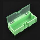 Scatola di stoccaggio durevole di verde SMD, scatola di plastica dei componenti elettronici
