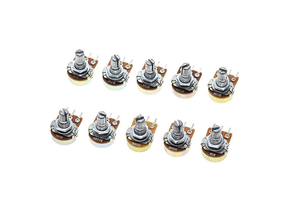 potenziometro Kit Rotary B1K 2K 5K 10K 20K 50K 100K 500K della conicità di 1M 15mm