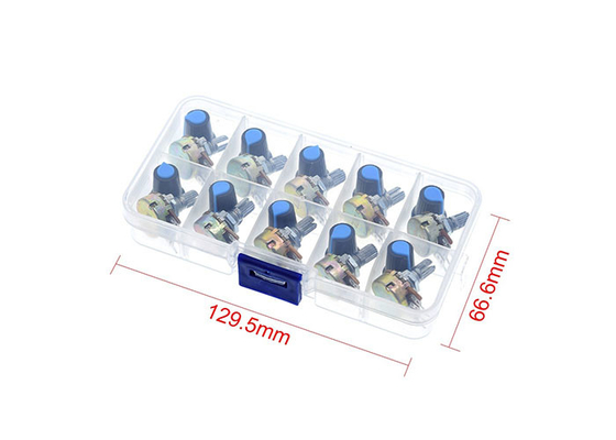 potenziometro Kit Rotary B1K 2K 5K 10K 20K 50K 100K 500K della conicità di 1M 15mm