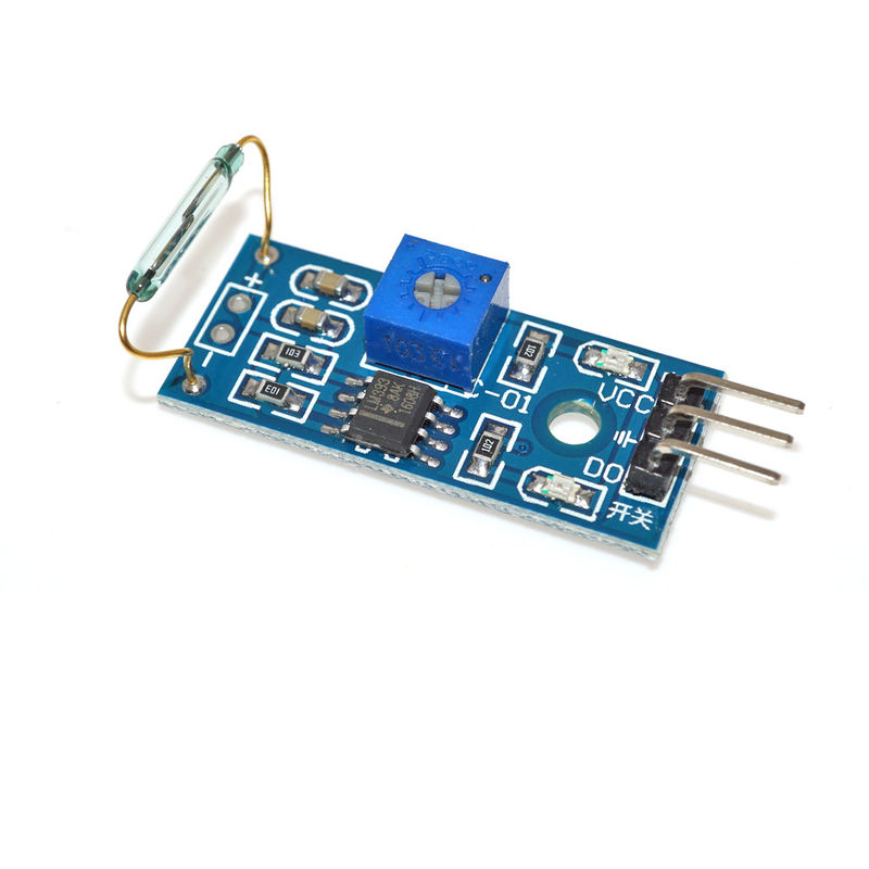 Sensori magnetici dell'interruttore del modulo 3,3 V-5 V del sensore da 1,5 m. Reed per Arduino