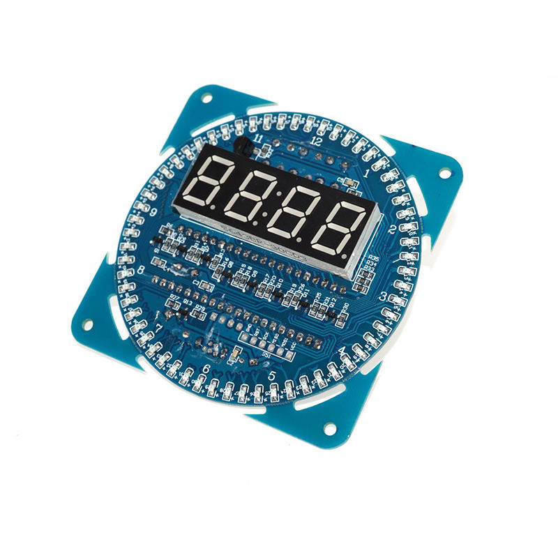 La CC blu 5V DS1302 di colore che gira l'esposizione di LED rossa allarma lo sbocco di fabbrica del modulo del sensore di Arduino