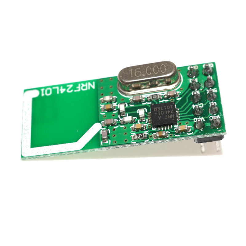 Componente elettronico del modulo senza fili del ricetrasmettitore dell'antenna di NRF24L01+ 2.4GHz con tensione 3.3V