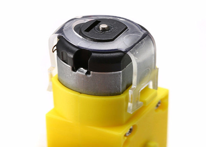 Motore giallo 3V - 6V dell'ingranaggio di CC per la Bi intelligente del robot del TT dell'automobile - rotazione di direzioni