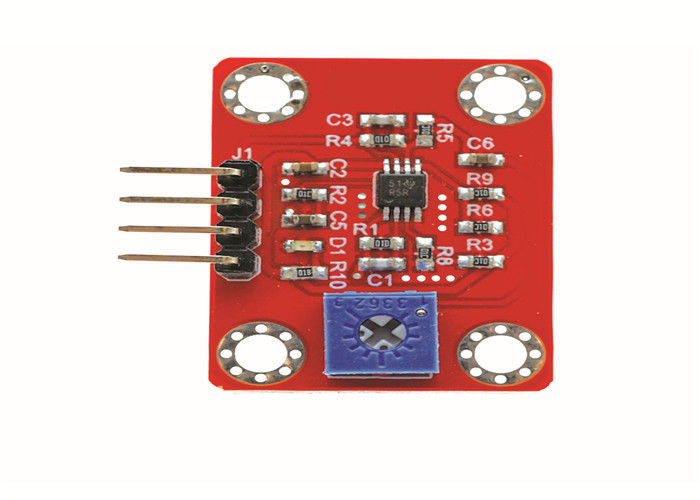 Modulo dell'amplificatore audio del regolatore di tensione colore rosso di guadagno di 100 volte