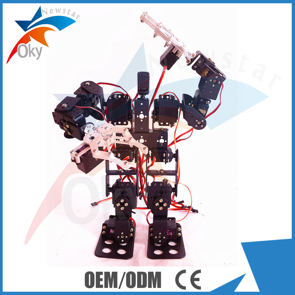 Robot bipede del giocattolo 15 di DIY del robot educativo di Arduino DOF con il sostegno pieno della direzione degli artigli