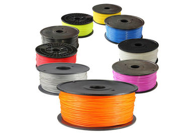 I vari corredi della stampante di colore 3D 1,75/ABS del filamento di 3mm 210-250 impiegati della stampa del ℃ variano